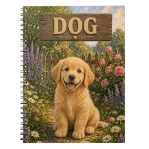 Dog Cute Baby Storybook Nursery Animal Notebook
