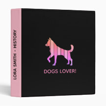Dog - Cute Pet Pop Art, Pink Abstract Animal
