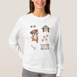 Dog Cute Sticker Set Boxer Dogs Dogs Love T-Shirt