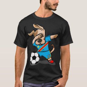 Dog Dabbing Dr Congo Soccer Jersey Shirt Congolese