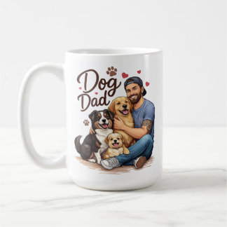 Dog Dad Club Mug – Gift for Proud Dog Owners
