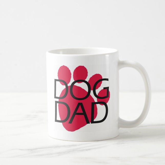 Dog Dad Coffee Mug (Right)