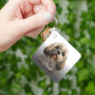 Dog Dad Cute Fathers Day Keepsake Key Ring
