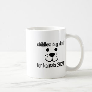 Dog Dad For Kamala Harris 2024 Coffee Mug