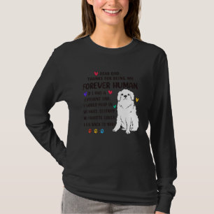 Dog Dad Forever Human  Great Pyrenees Fathers Day T-Shirt