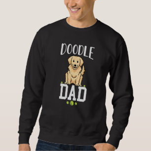 dog dad golden doodle best golden retriever dad ev sweatshirt