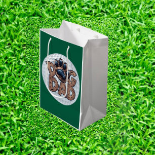 Dog Dad Golf Medium Gift Bag