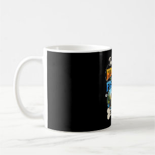 Dog dad hooked on fishing dachshund dog fisherman coffee mug