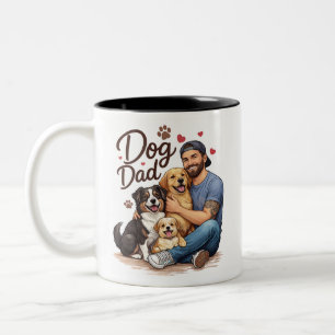Dog Dad Life Mug – Funny Coffee Cup for Dog Owners