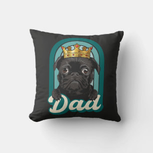 Dog dad, love dogs, love my pets  cushion