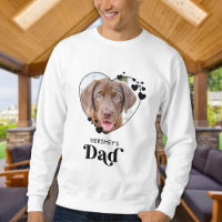 Dog DAD Personalised Heart Dog Lover Pet Photo