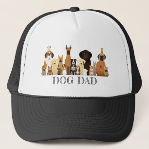 Dog DAD Shirt Doggy Friend Pet AnimalT-Shirt Trucker Hat