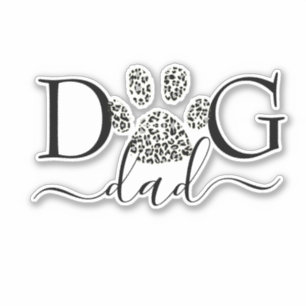 Dog Dad Sticker