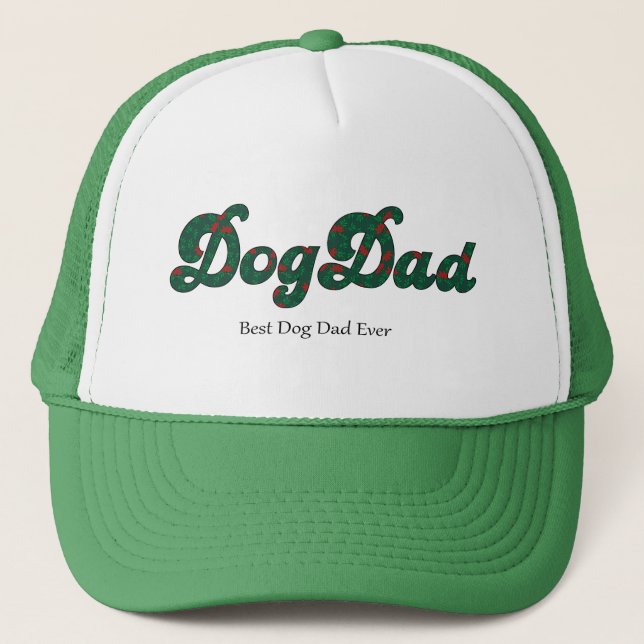 DOG DAD TRUCKER HAT (Front)