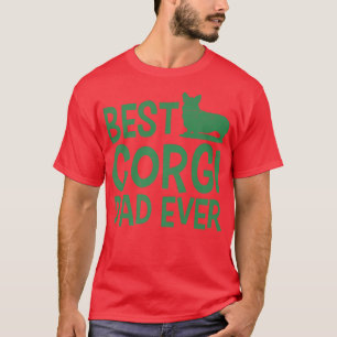 Dog Daddy Best Corgi Dad Ever565 T-Shirt