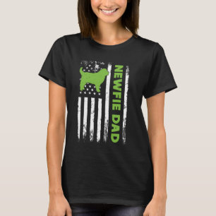 Dog Daddy NEWFIE DAD America Newfoundland Owner T-Shirt
