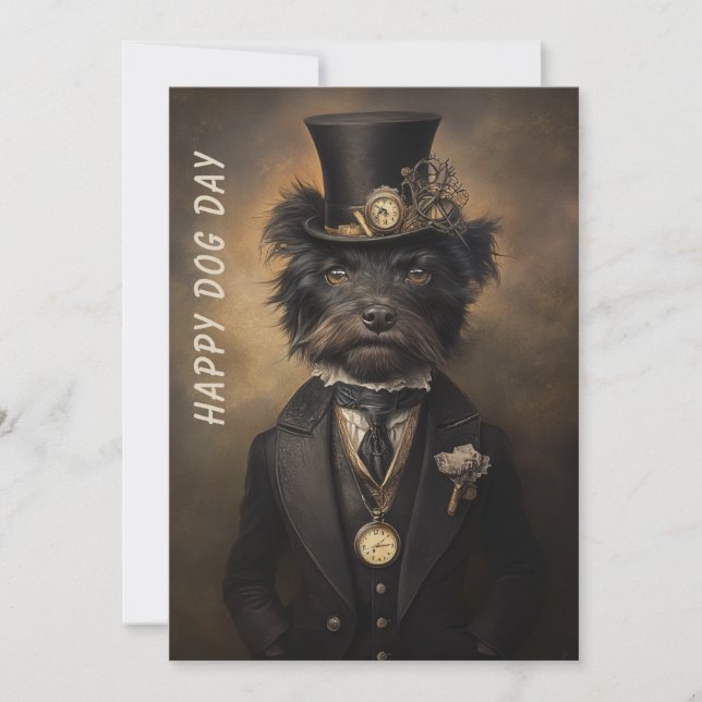 Dog Day Greeting Card – Funny Custom Pet Lover (Front)