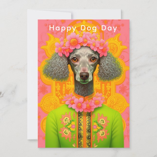 Dog Day Greeting Card – Funny Custom Pet Lover (Front)