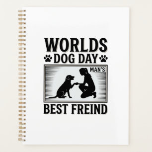 Dog Day Man’s Best Freind Vintage Planner