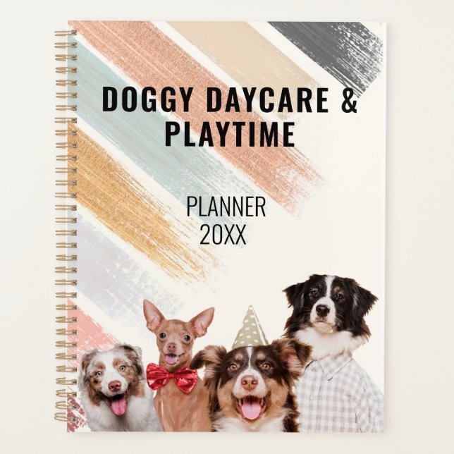 Dog Daycare Business Planner (Front)