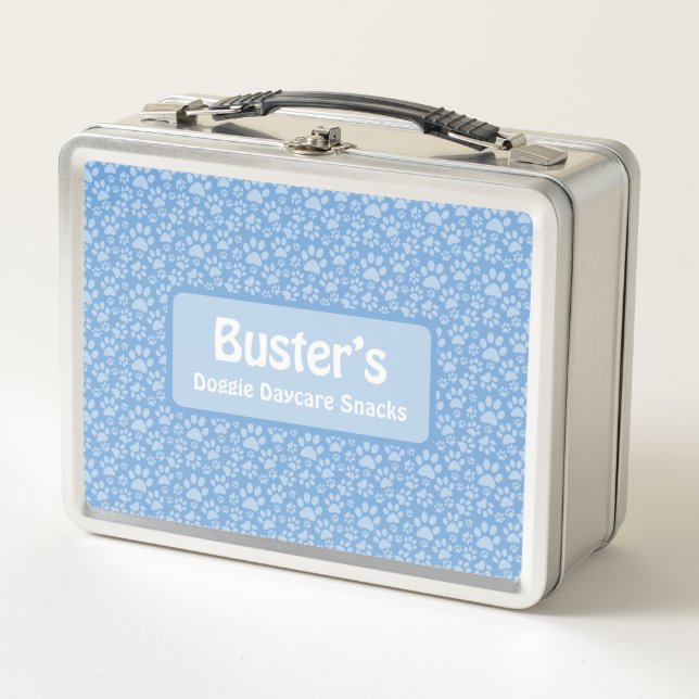 Dog Daycare Personalised Lunch Box  (Front)