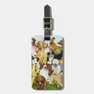 Dog Days Luggage Tag
