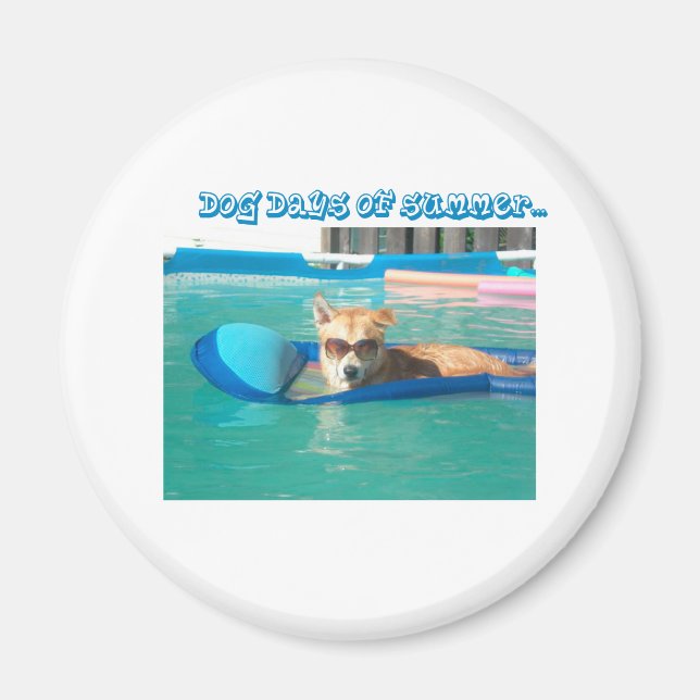 Dog Days Magnet (Front)