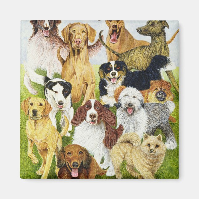 Dog Days Magnet (Front)