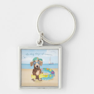 Dog Days of Summer Key Ring