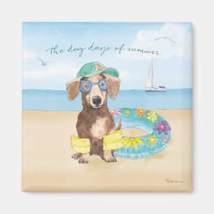 Dog Days of Summer Magnet