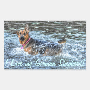 Dog Designs for Pet-lovers Rectangular Sticker