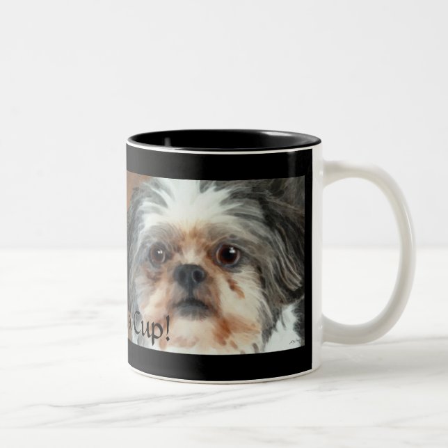 Dog Designs for Pet-lovers Two-Tone Coffee Mug (Right)