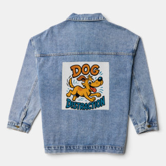 Dog Distraction Denim Jacket