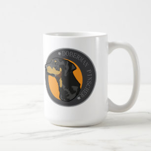 Dog Doberman Pinscher Coffee Mug