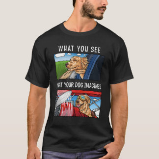 Dog Dog Cute Dog Dog Artwork T-Shirt