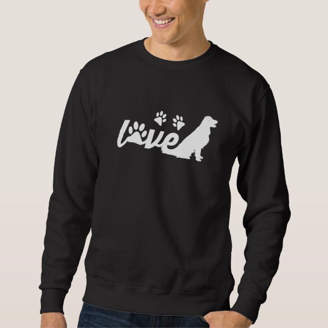Dog  Dog Mom Dad Pet Owner Love Newfoundland Dog Sweatshirt (Front)