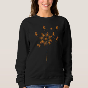 Dog Dog Owner Animal Pet Owner Dandelion Puggle Sweatshirt