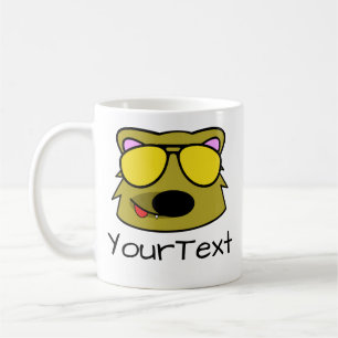 Dog Doodle Face Personalised Coffee Mug