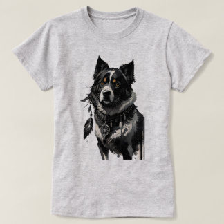 dog, dreamcatcher, amulet, talisman, T-Shirt