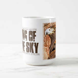 Dog eagle coffee mug