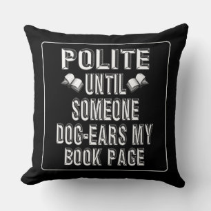 Dog Ear Books Humour Cushion