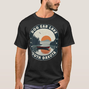 Dog Ear Lake South Dakota Sunset T-Shirt
