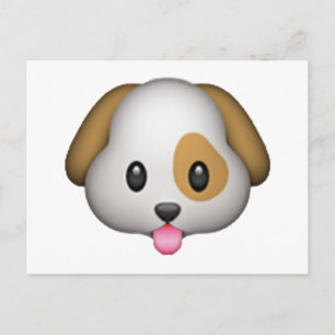 Dog - Emoji Postcard