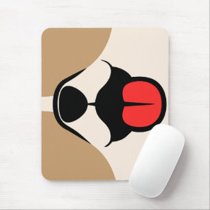 Dog Face Mouse Pad