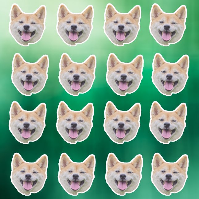 Dog Face Sticker, Dog Lover Gifts, Custom Face (Creator Uploaded)