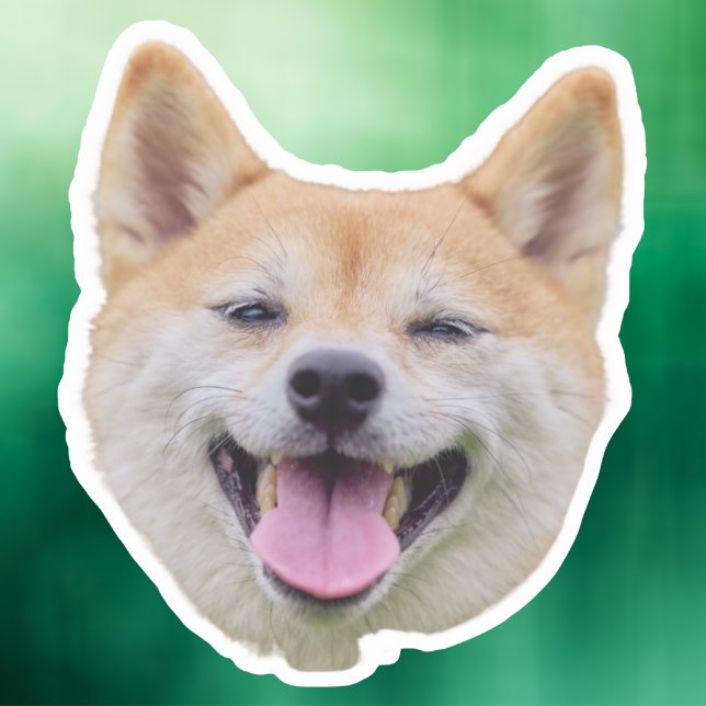 Dog Face Sticker, Dog Lover Gifts, Custom Face (Creator Uploaded)