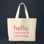 dog fanatic dog jumbo tote<br><div class="desc">dog fanatic dog jumbo tote</div>