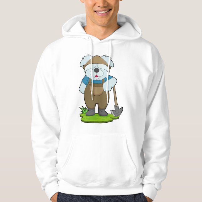 Dog Farmer Pickaxe Hoodie (Front)