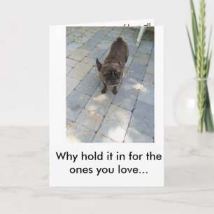 Dog Fart Card