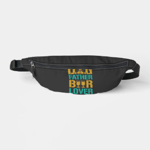 Dog Father Beer Lover Bum Bags